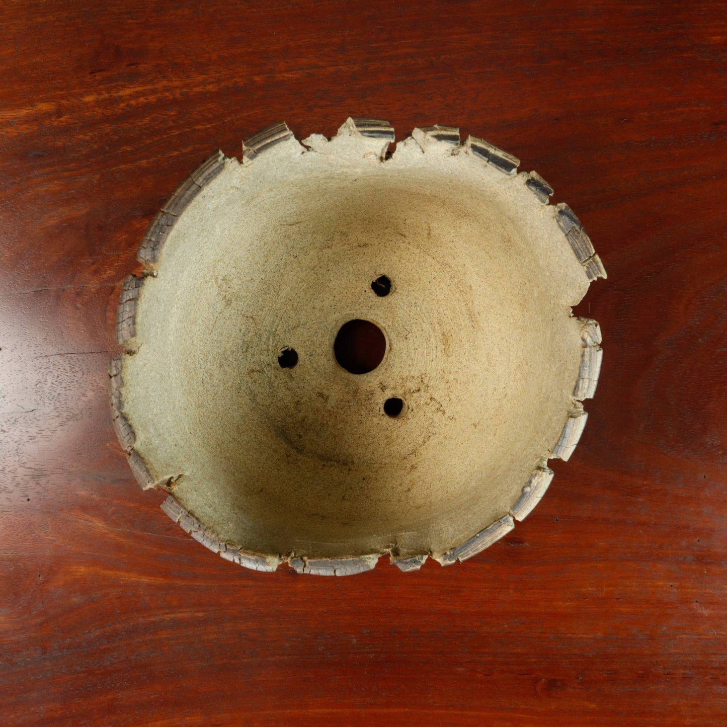 Hand Made Round Bonsai Pot - Denise Allen #3
