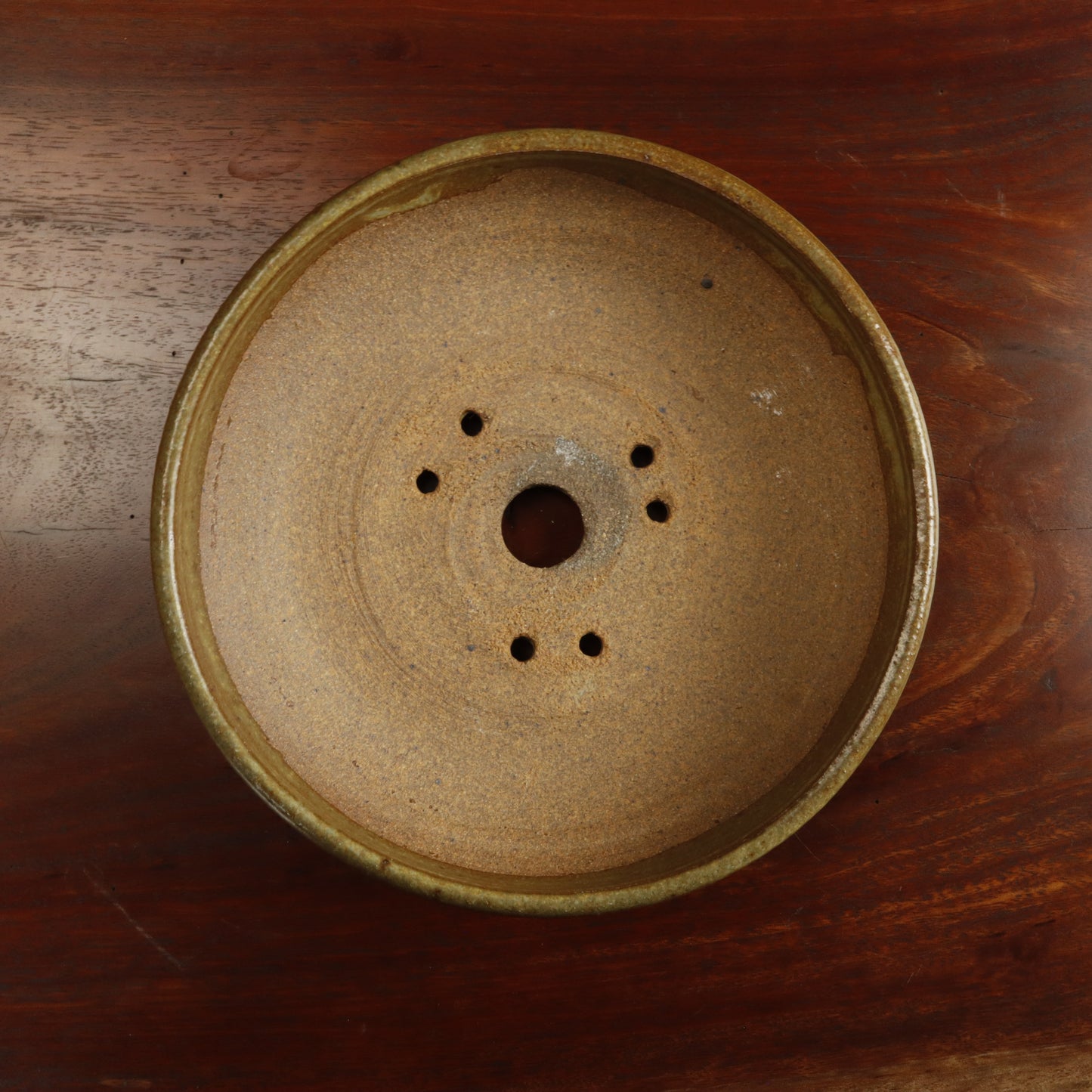 Hand Made Round Bonsai Pot - Mudlark #2