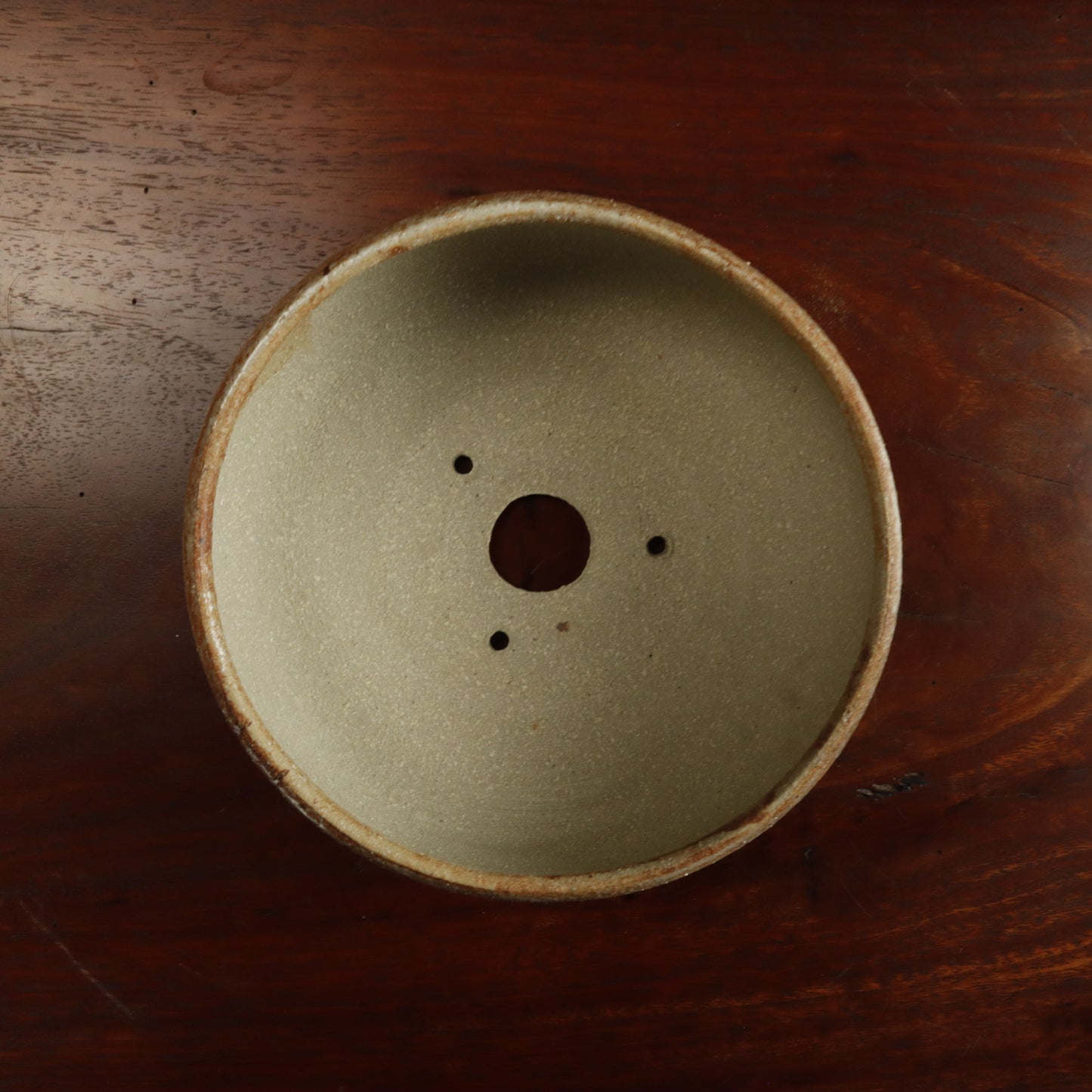 Hand Made Round Bonsai Pot - Denise Allen #12