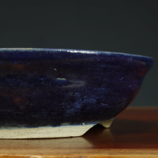 Round Hand Made Bonsai Pot - Marg Fenn #1