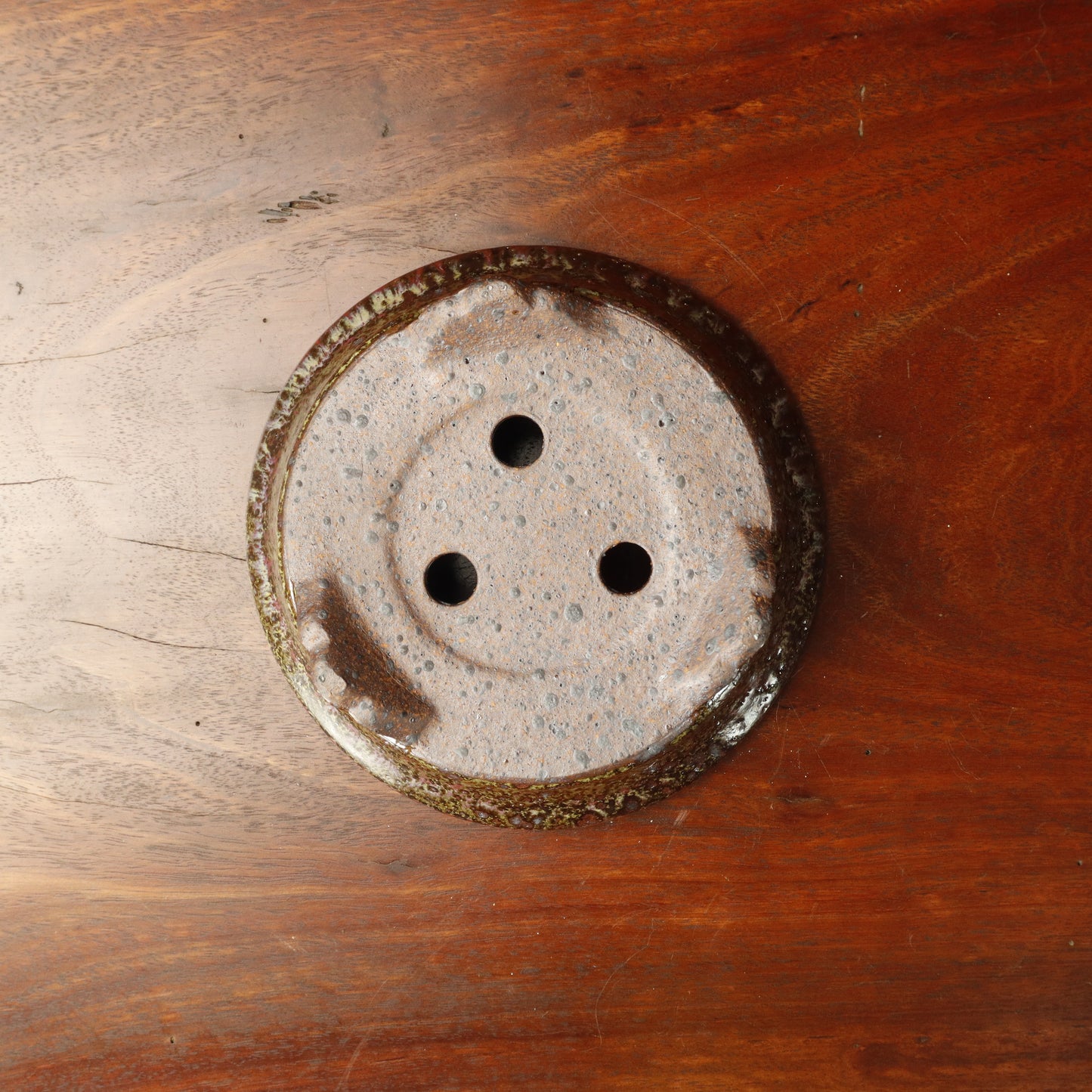 Glazed Round Bonsai Pot - Unknown Maker