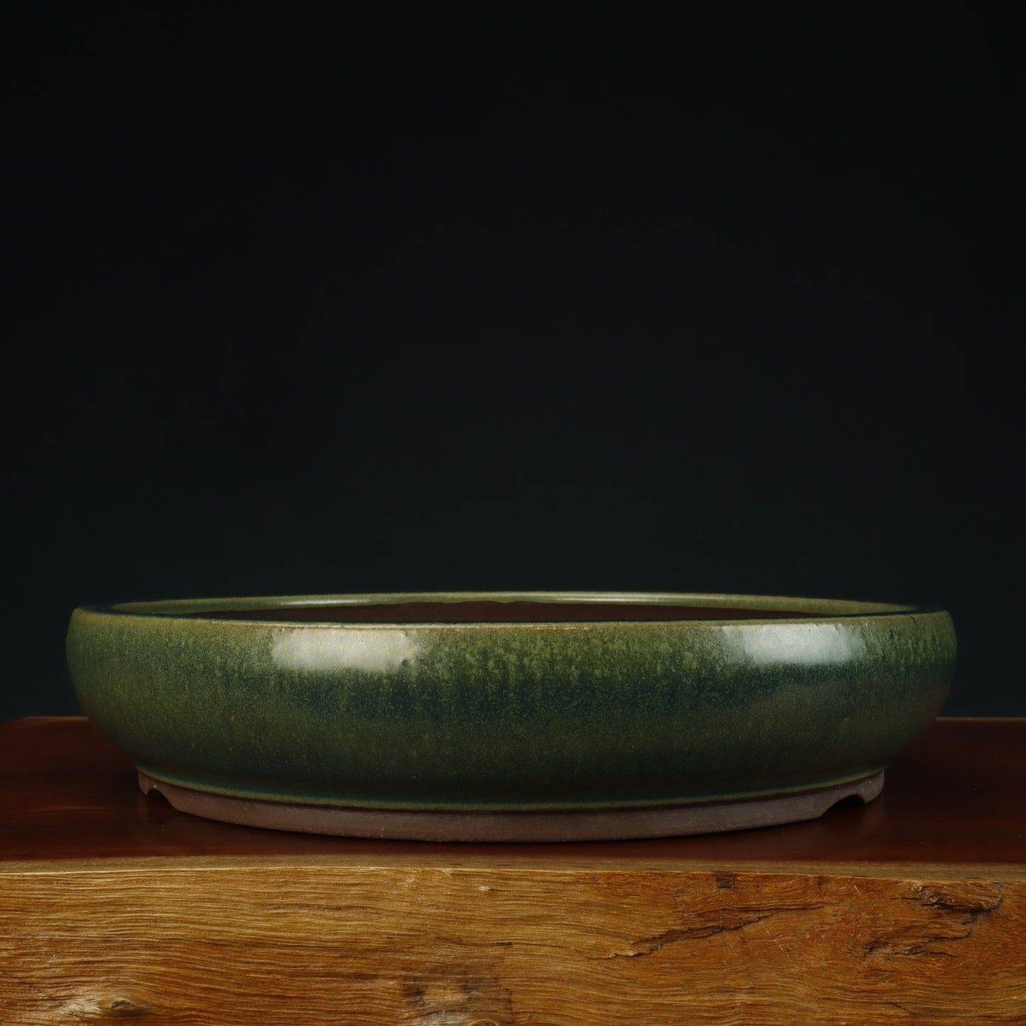 Yamaaki Glazed Bonsai Pot
