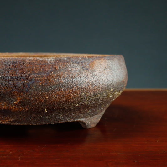 Denise Allan Semi-Glazed Round Pot