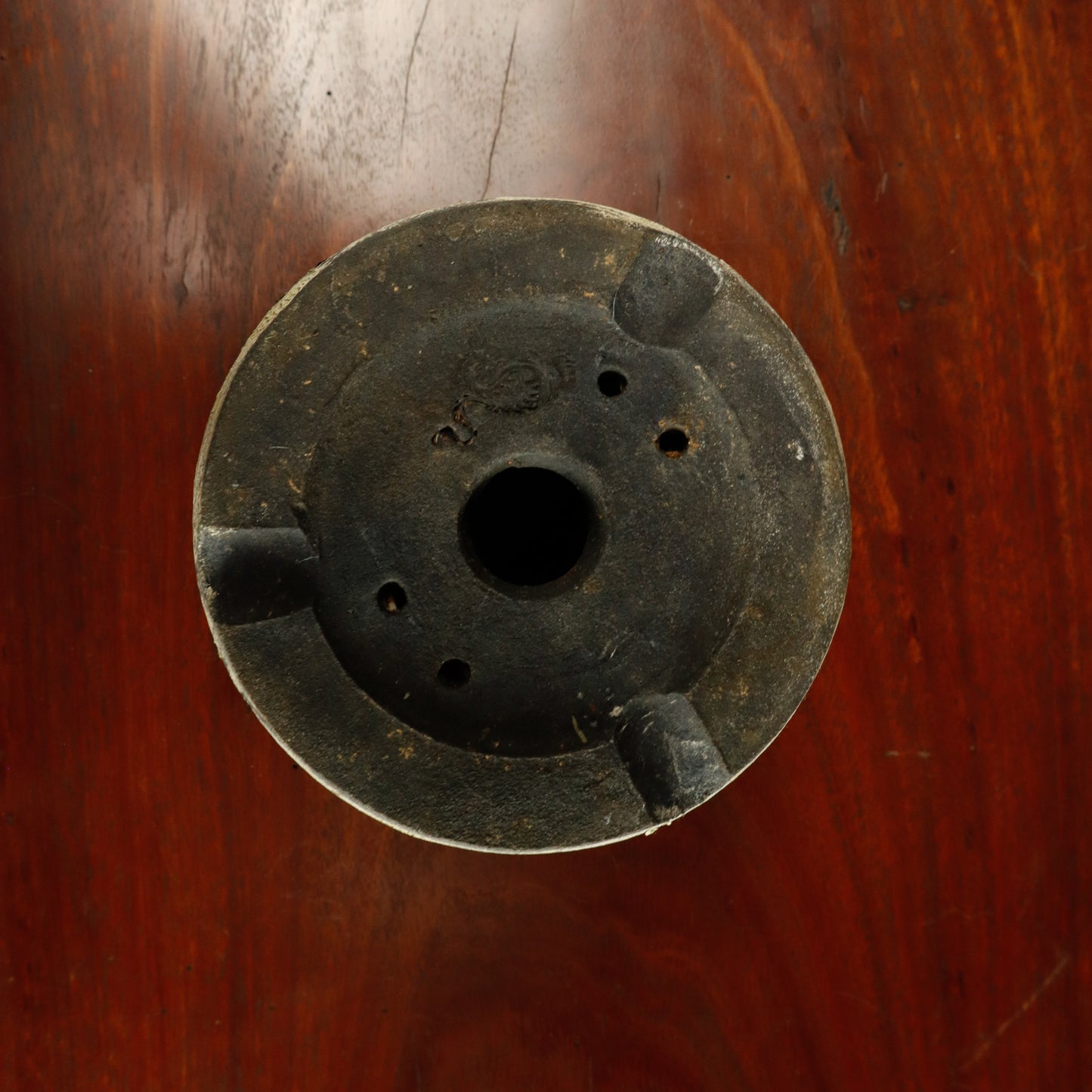 Denise Allen Textured Round Glazed Bonsai Pot - USED