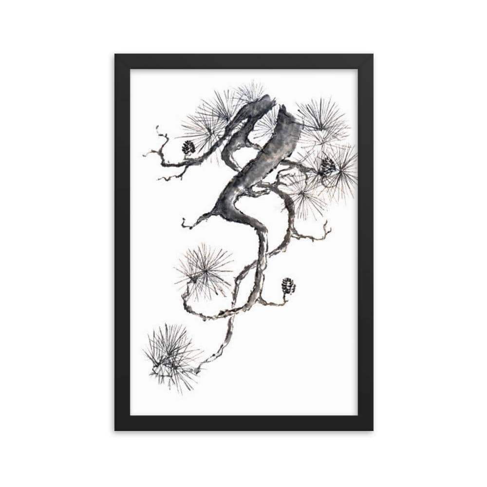 Hanging Branch Print - Bonsai-En