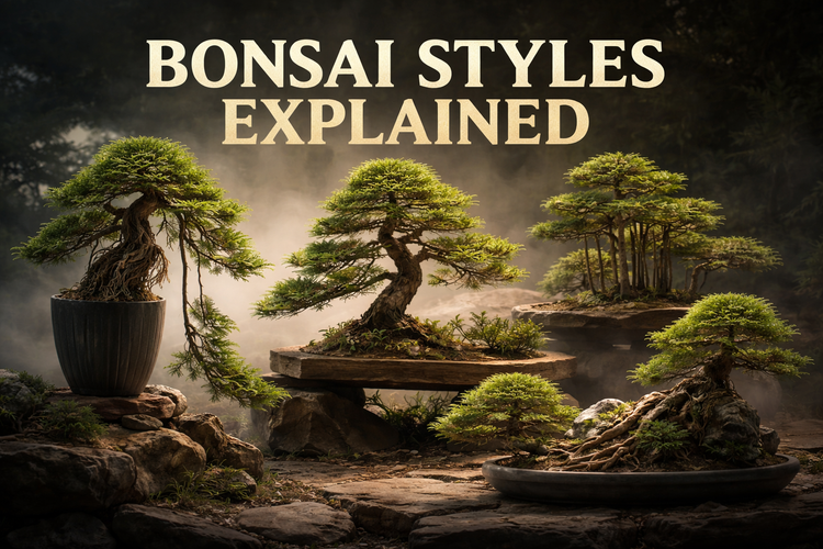 Bonsai Styles Explained Complete Design Guide BonsaiEn