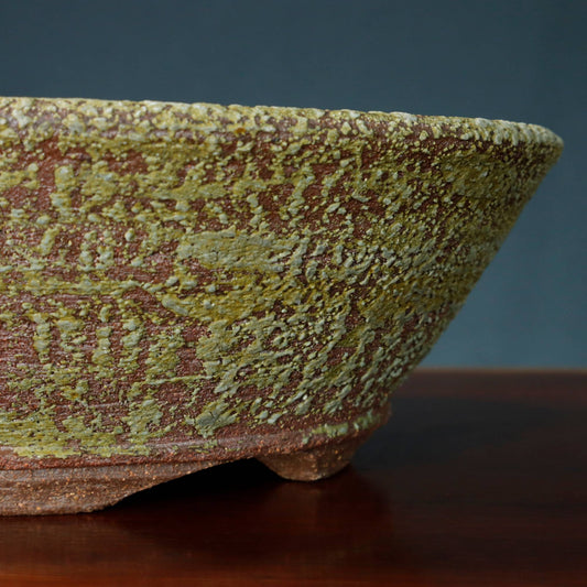 Hand Made Round Bonsai Pot - Marg Fenn