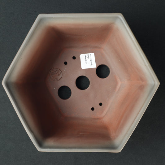 Hex Cascade Large Burnished