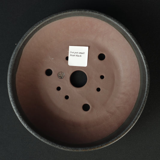 Dot Pot Small Matte Black