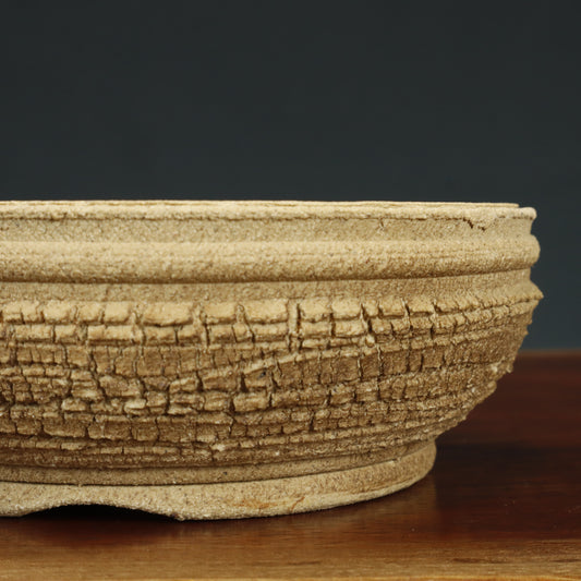 Hand Made Round Bonsai Pot - Maker Unconfirmed