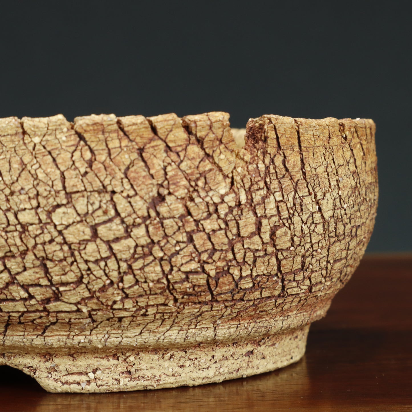 Hand Made Round Bonsai Pot - Murrumbung Studio
