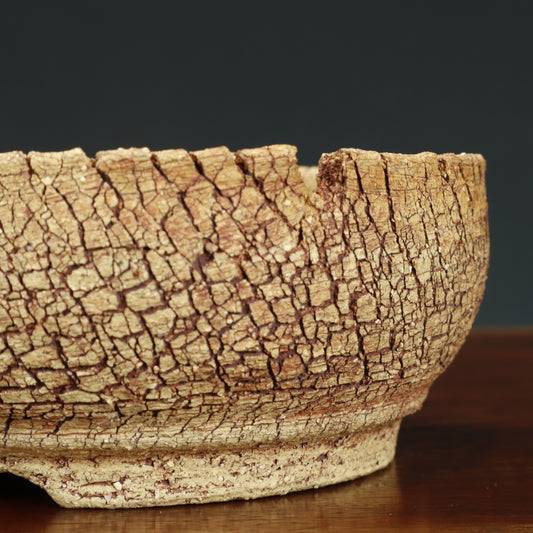 Hand Made Round Bonsai Pot - Murrumbung Studio