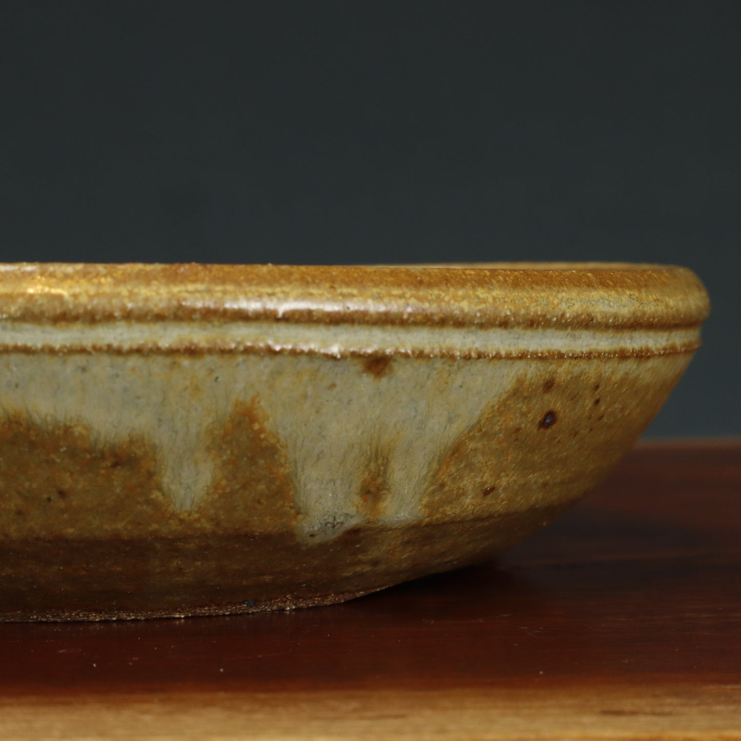 Hand Made Round Bonsai Pot - Mudlark #2