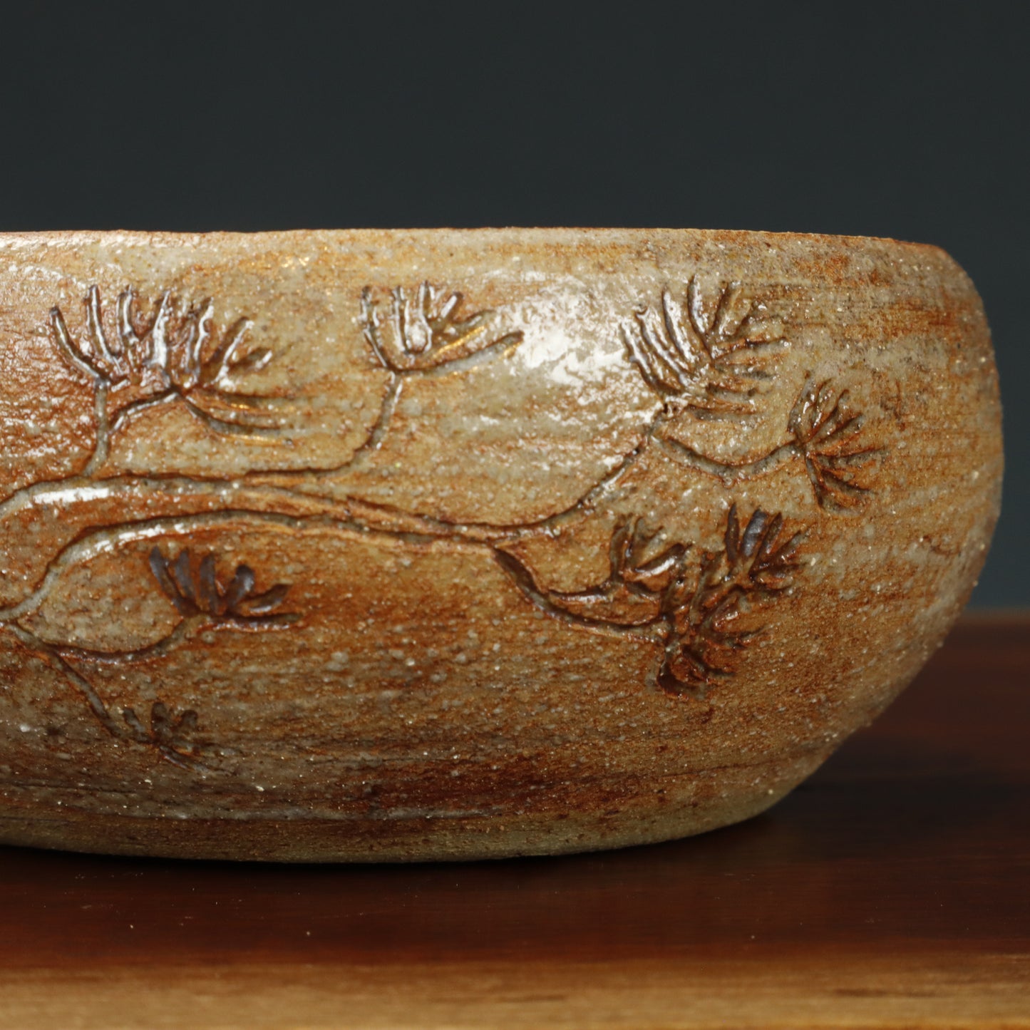 Hand Made Round Bonsai Pot - Denise Allen #12