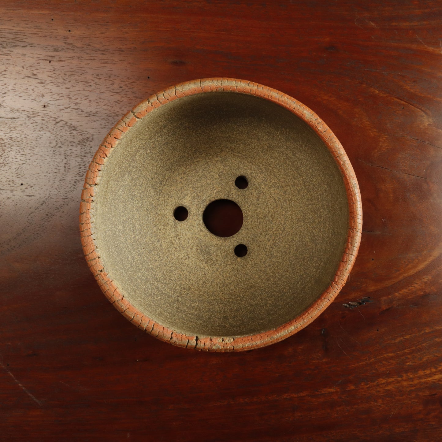 Hand Made Round Bonsai Pot - Denise Allen #4