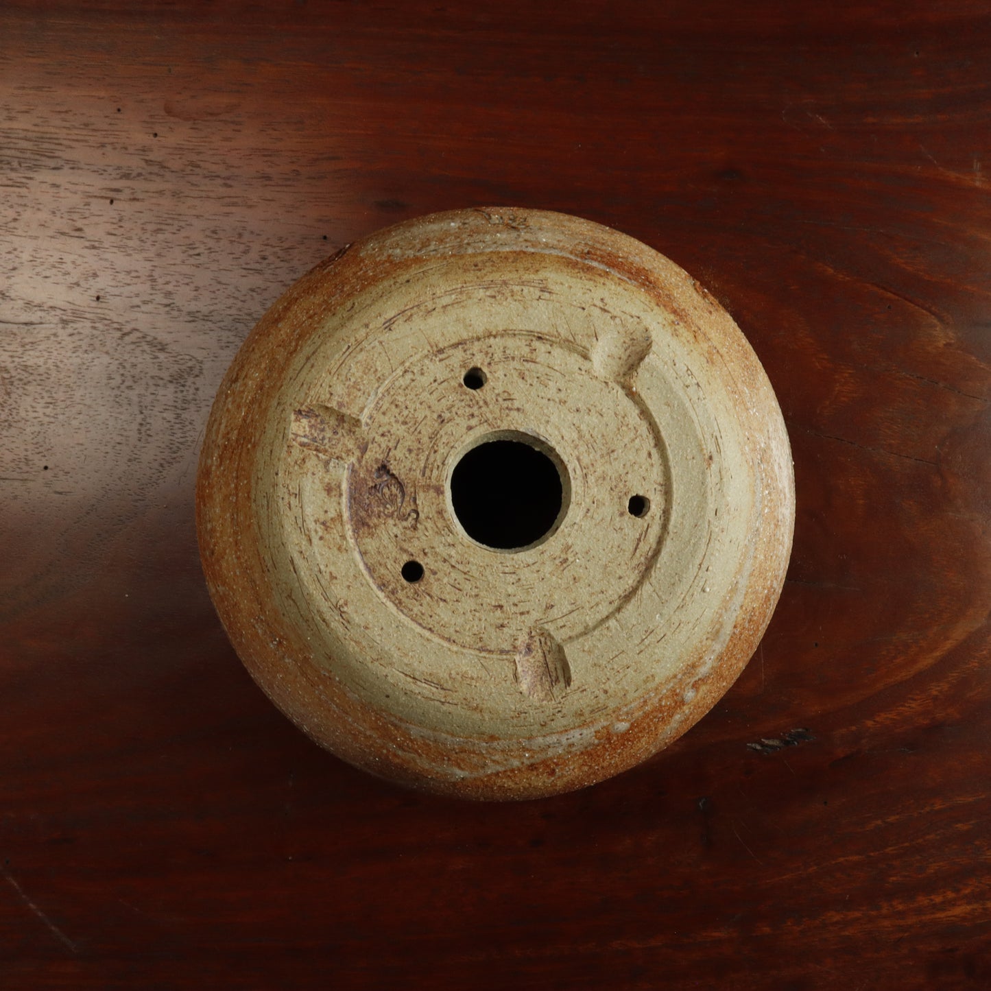 Hand Made Round Bonsai Pot - Denise Allen #12