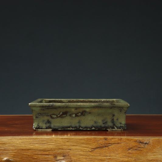 Rectangle Hand Made Bonsai Pot - Unknown Maker