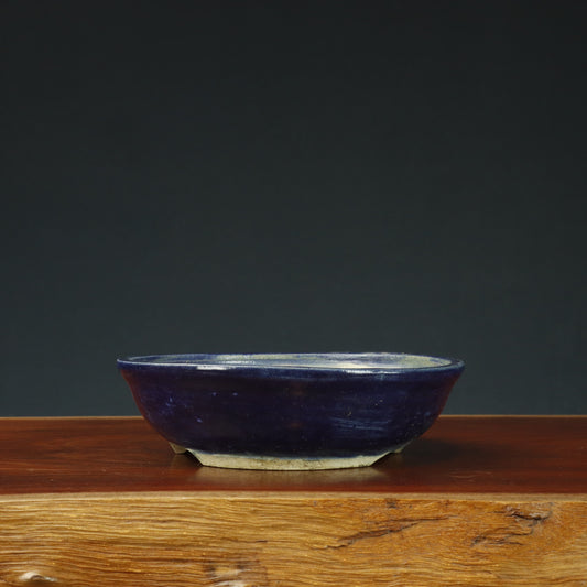 Round Hand Made Bonsai Pot - Marg Fenn #1