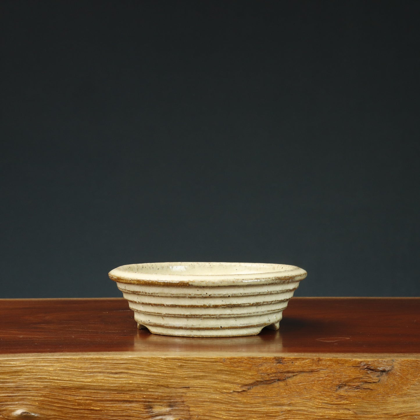 Round Hand Made Bonsai Pot - Tracey Francis