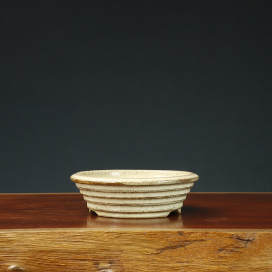 Round Hand Made Bonsai Pot - Tracey Francis