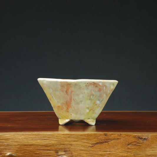 Hexagonal Hand Made Bonsai Pot - Denise Allen #15