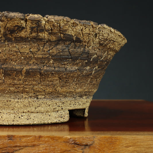 Round Hand Made Pot - Denise Allen #12