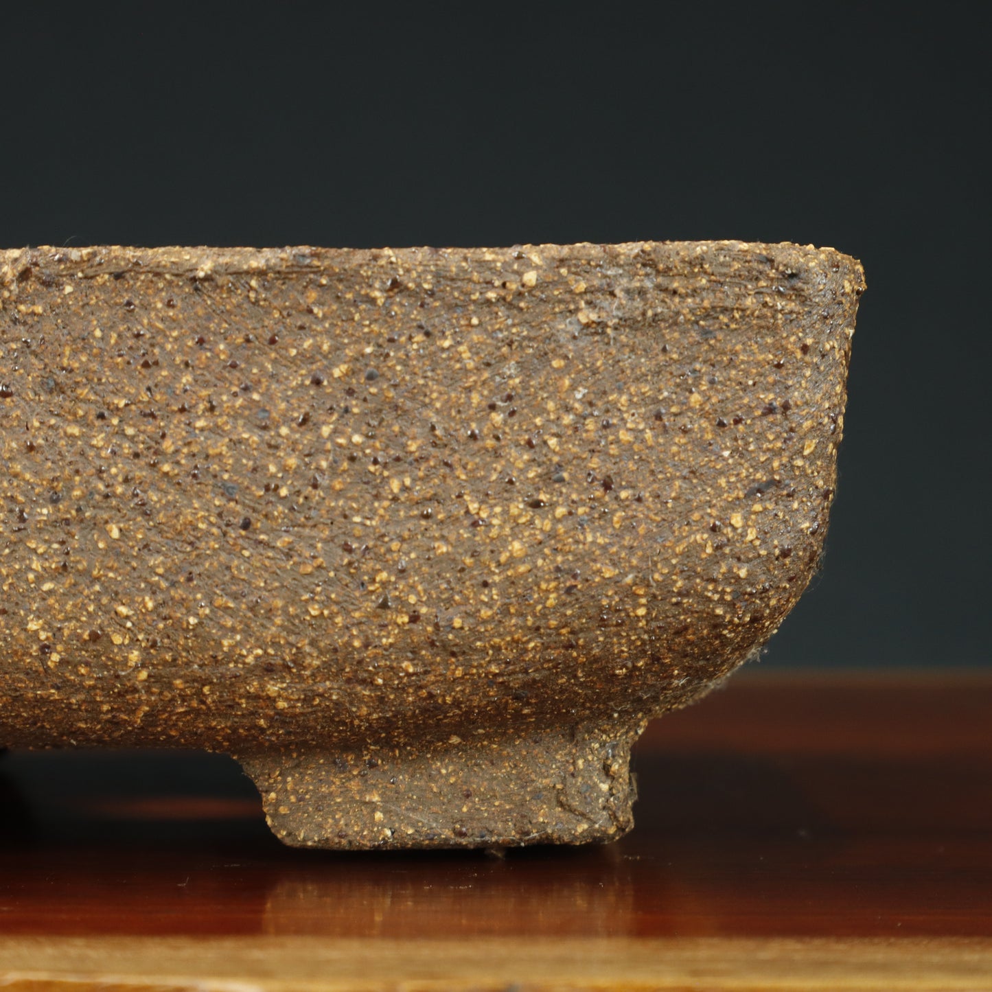 Square Hand Made Bonsai Pot - Unknown Maker #3