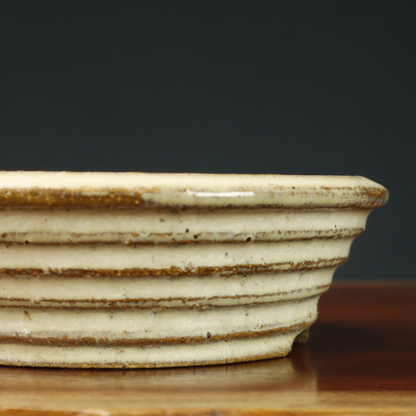 Round Hand Made Bonsai Pot - Tracey Francis