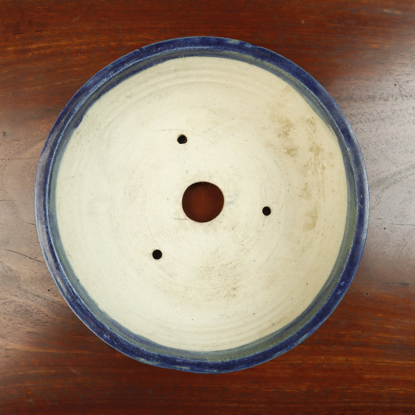 Round Hand Made Bonsai Pot - Marg Fenn #1