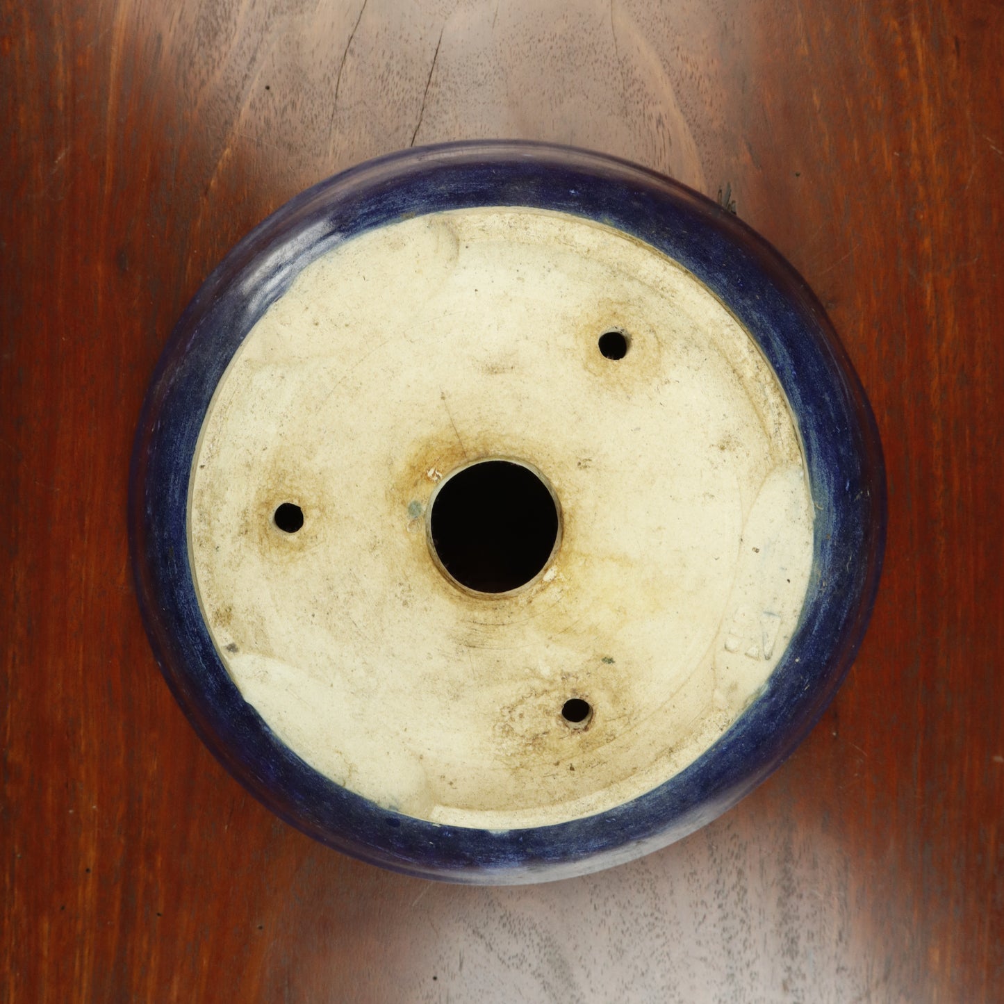 Round Hand Made Bonsai Pot - Marg Fenn #1