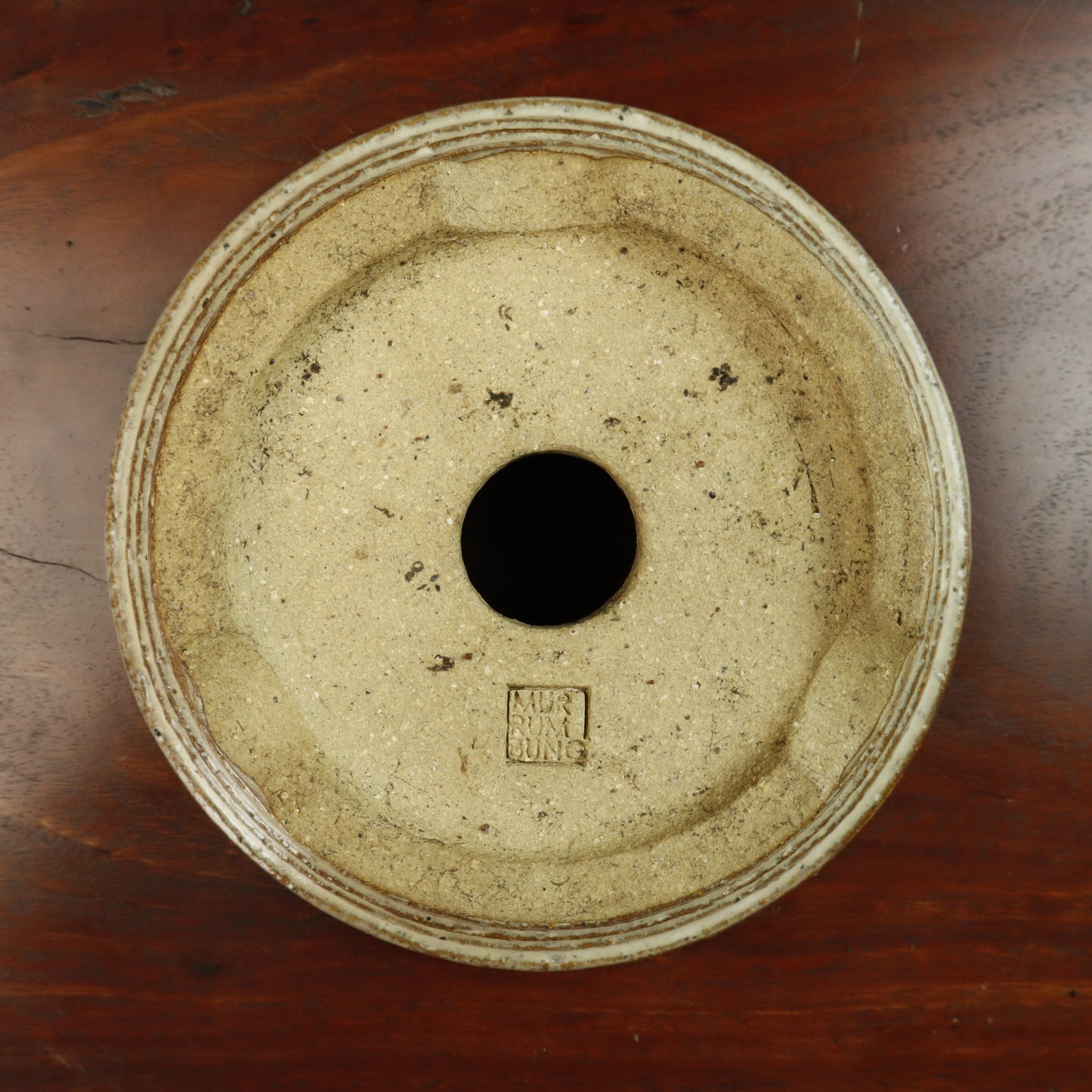 Round Hand Made Bonsai Pot - Tracey Francis