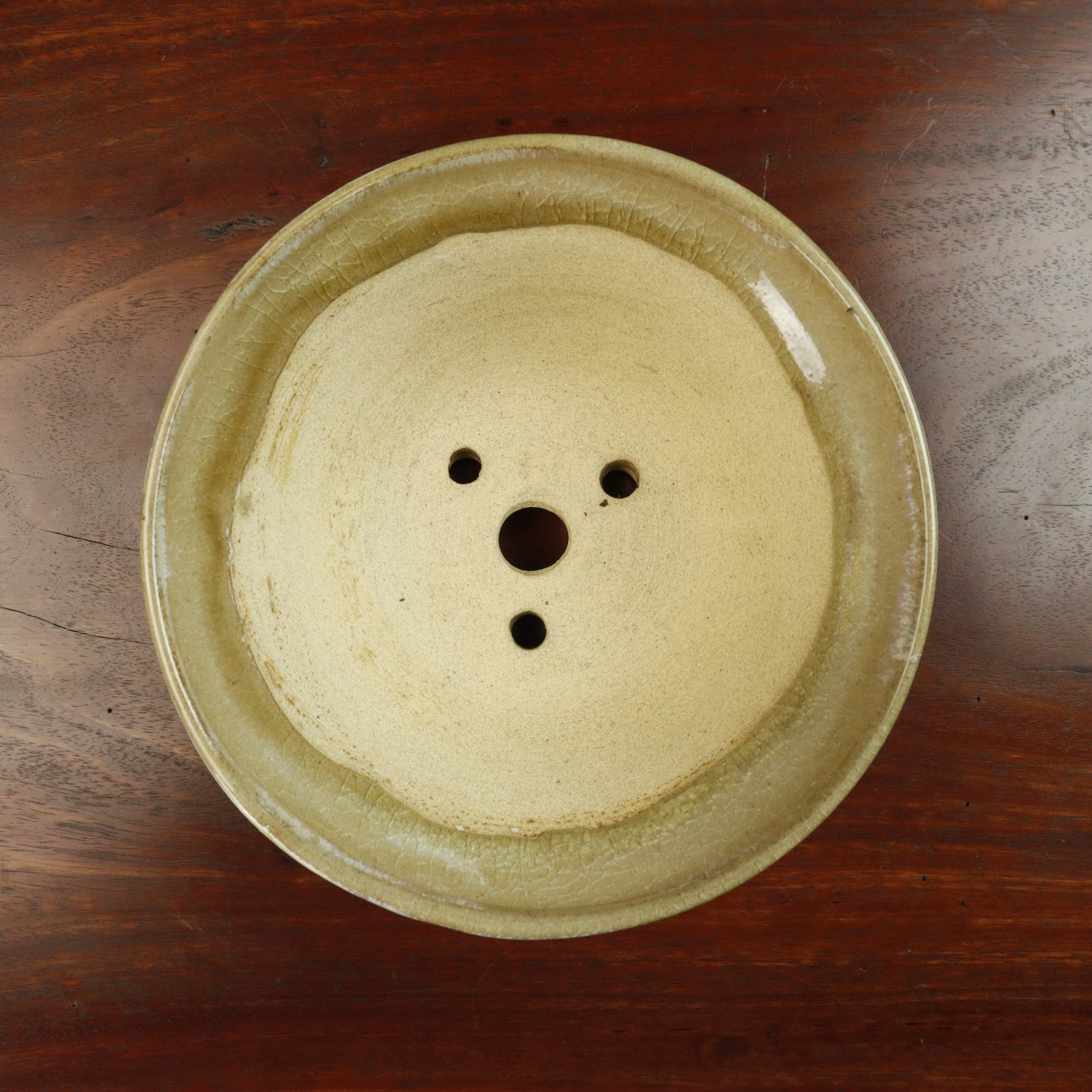 Round Hand Made Bonsai Pot - Denise Allen #14