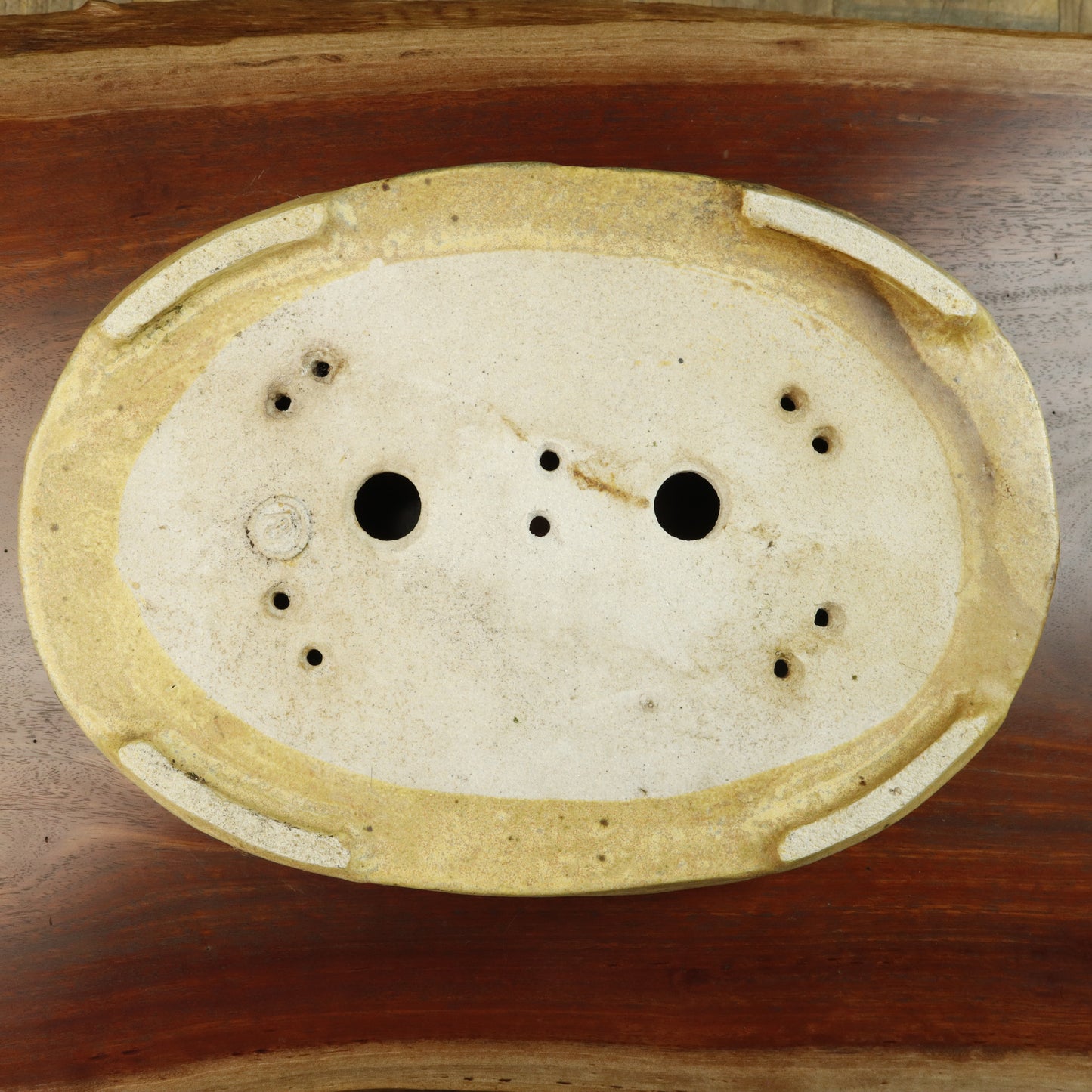 Oval Hand Made Bonsai Pot - Penny Davis #1