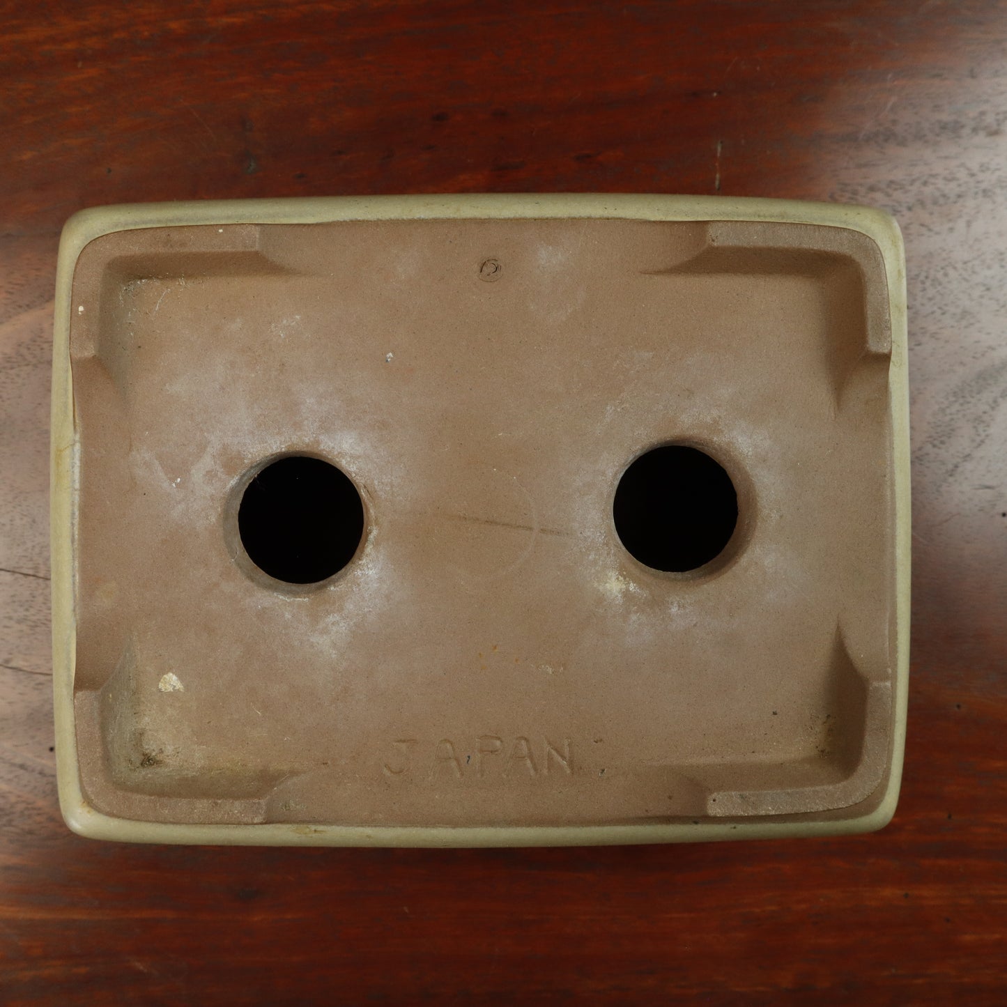 Rectangle Glazed Bonsai Pot - Japanese Production