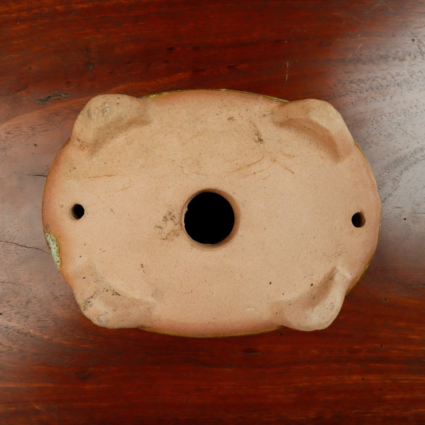 Glazed Oval Bonsai Pot - Unknown Maker