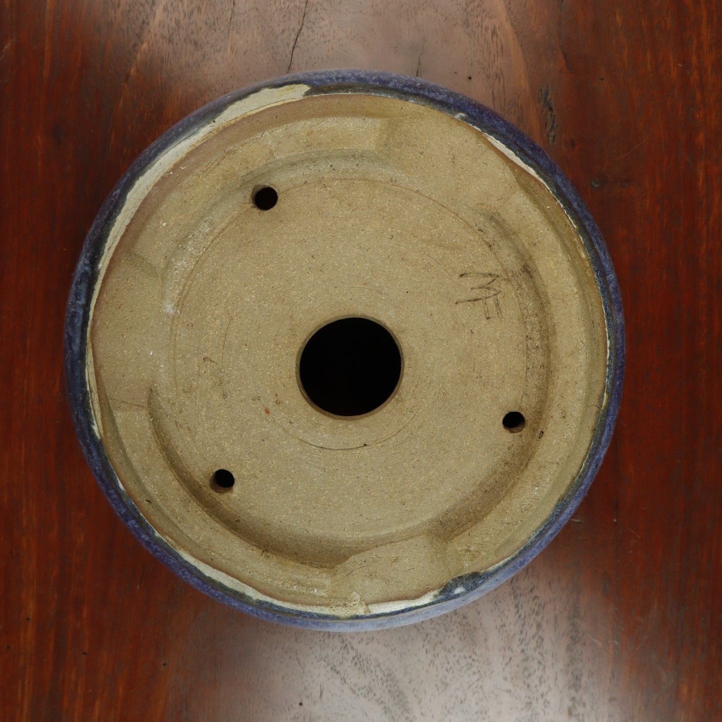 Round Hand Made Bonsai Pot - Marg Fenn #3