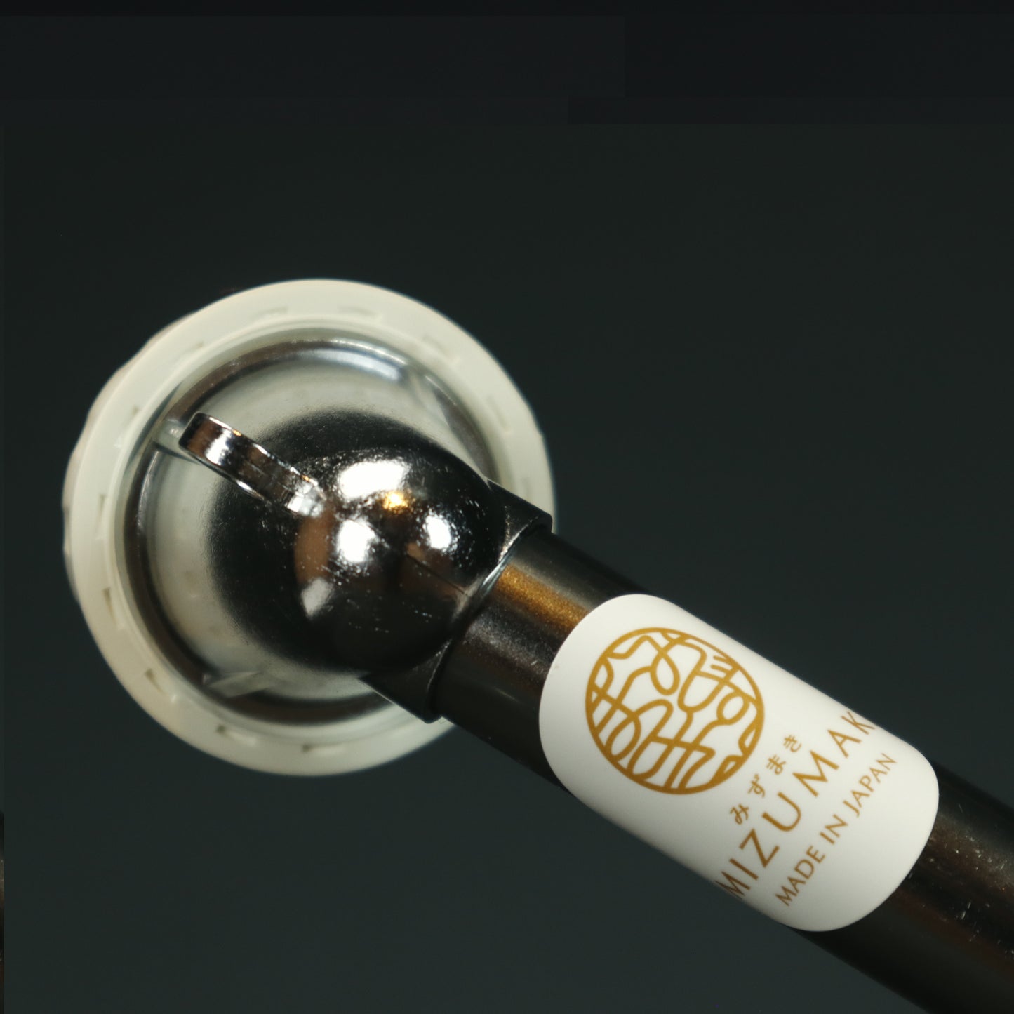 Japanese Chrome Plated Bonsai Watering Wand With Valve 350mm