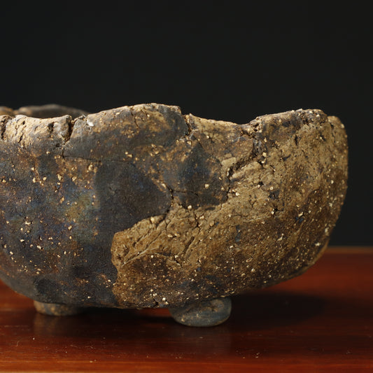 Denise Allen Round Natural / Dark Clay