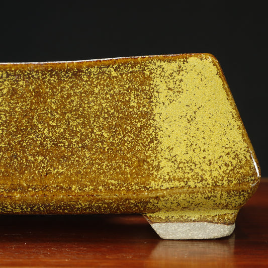Rectangle Glazed Pot - Unknown Maker