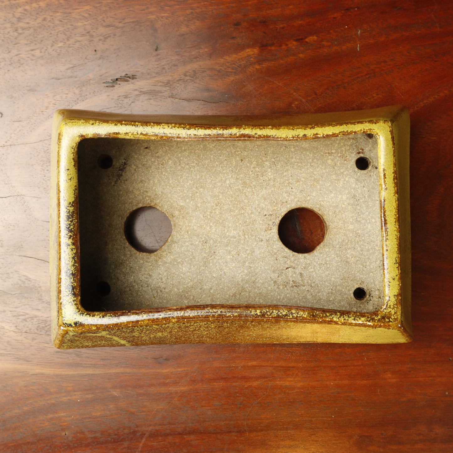 Rectangle Glazed Pot - Unknown Maker