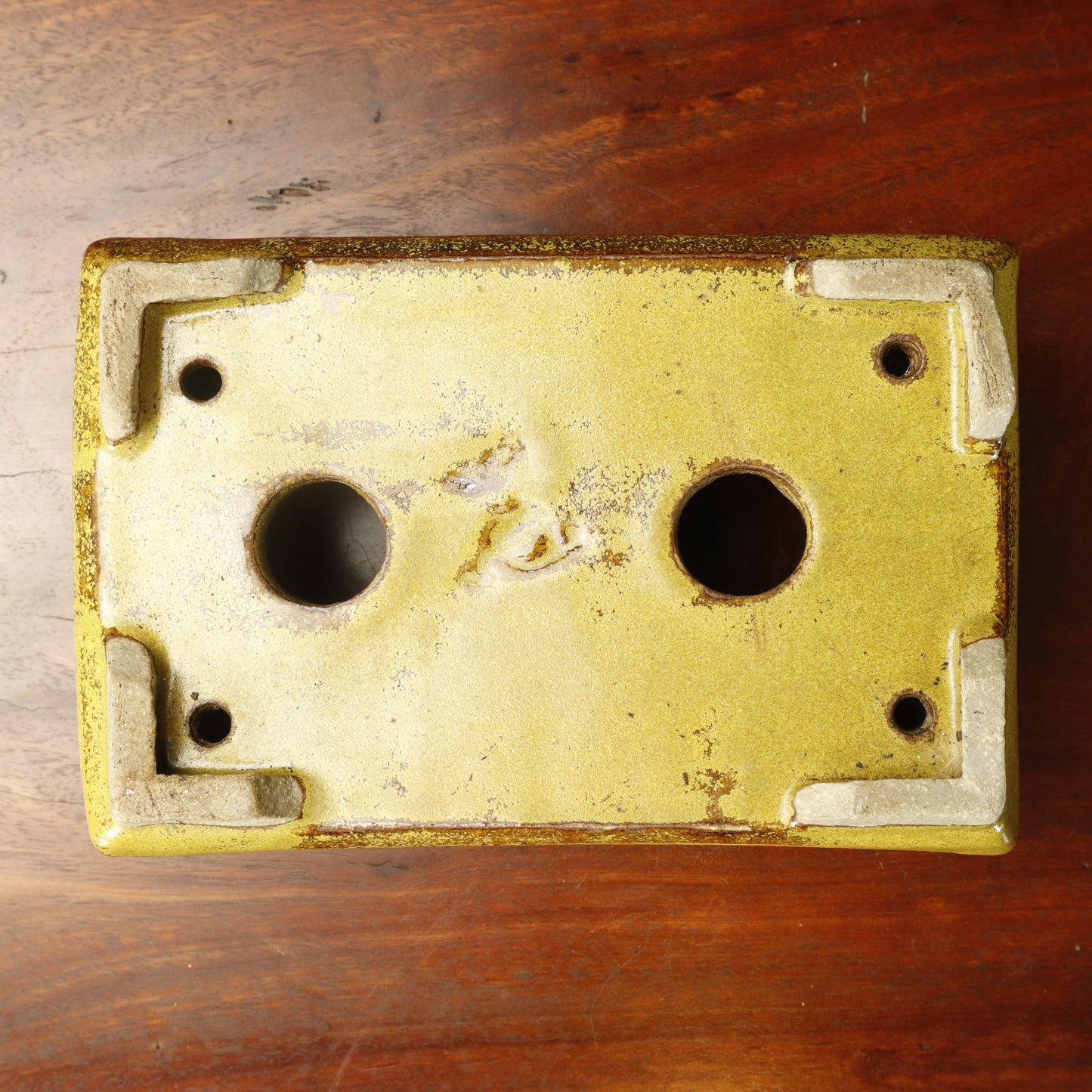 Rectangle Glazed Pot - Unknown Maker