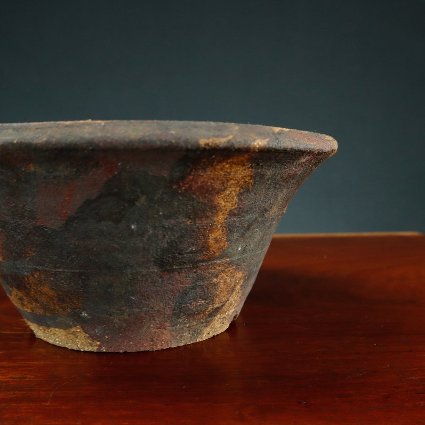 Rustic Style Round Semi-Glazed - Unknown Maker