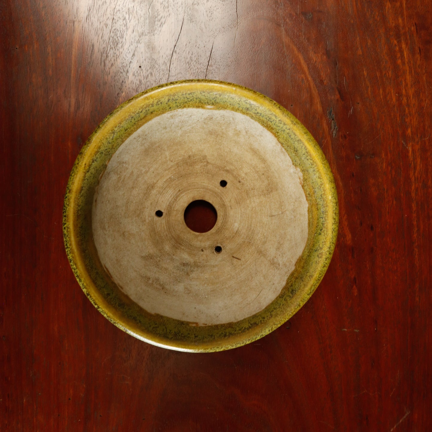 Denise Allen Glazed Round Bonsai Pot - USED