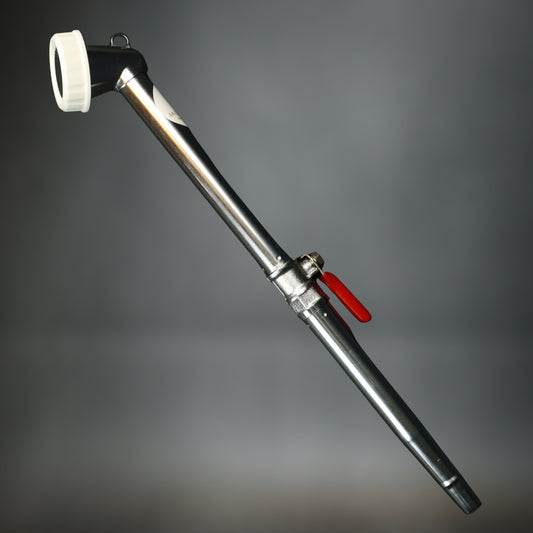 Japanese Chrome Plated Bonsai Watering Wand With Valve 350mm