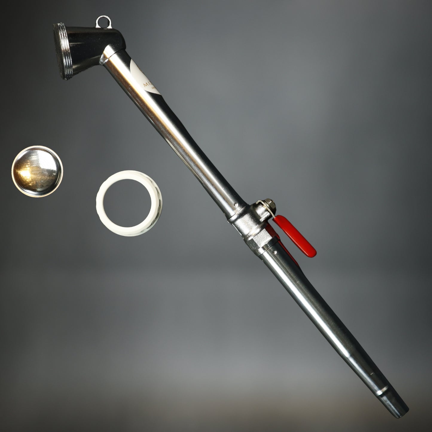 Japanese Chrome Plated Bonsai Watering Wand With Valve 350mm