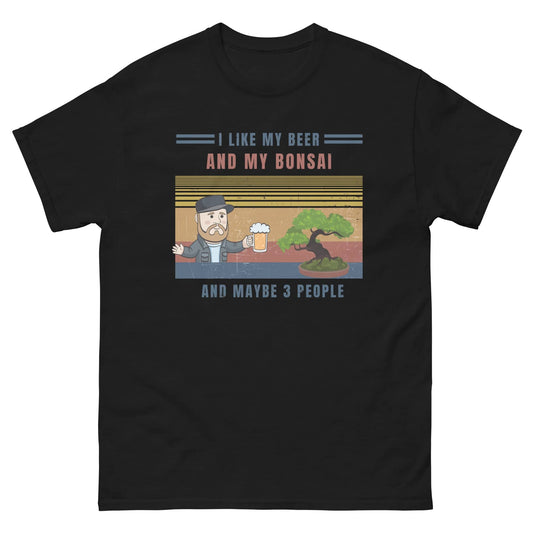 I Like Beer And Bonsai T-Shirt
