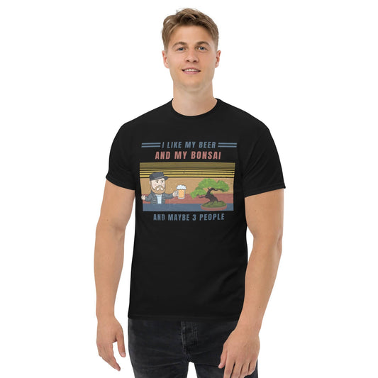 I Like Beer And Bonsai T-Shirt