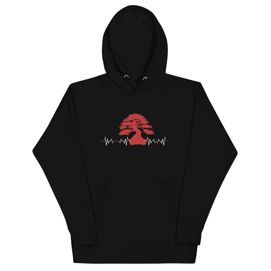 Heart Beat Bonsai Hoodie