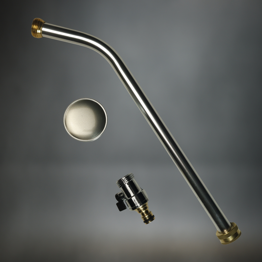 Hi Flow Aluminium Watering Wand With Valve