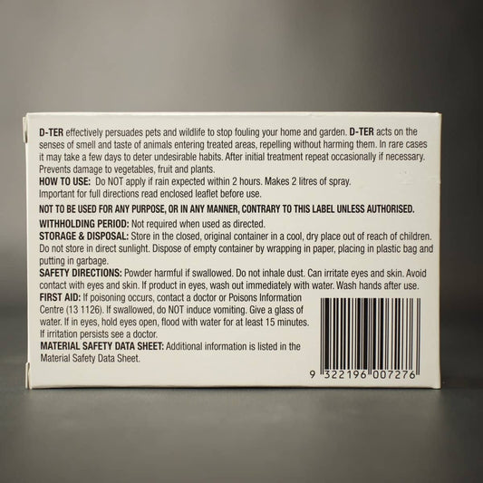 D-Ter Animal And Bird Repellent